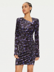 Patrizia Pepe Kokteilikleit 2A2821 J229 Must Regular Fit II