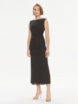 TWINSET Kokteilikleit 241TE2057 Must Regular Fit