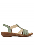 Rieker Sandaalid 60851-52 Roheline