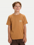 Quiksilver T-s&auml;rk Hw Snaky Ways EQBZT04912 Pruun Regular Fit
