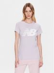 New Balance T-s&auml;rk Classic Flying Nb Graphic WT03816 Lilla Athletic Fit