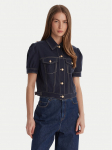 Guess Teksajakk W6GL08 W1804 Tumesinine Regular Fit