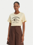 Weekend Max Mara T-s&auml;rk Bora 2615971042 Kollane Regular Fit S