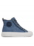 MICHAEL Michael Kors Tennised Evy High Top 43R4EYFS6D Sinine