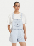 Tommy Jeans Tunked Dungaree DW0DW22402 Helesinine Relaxed Fit