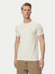 Tommy Jeans T-s&auml;rk DM0DM04411 Kreemjas Slim Fit
