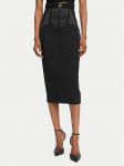Elisabetta Franchi Pliiatsseelik GO-148-62E2-V440 Must Slim Fit