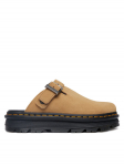 Dr. Martens Pl&auml;tud Zebzag Mule DM31737439 Helepruun