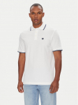 Wrangler Polo s&auml;rk 112365466 Valge Regular Fit