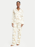 LAUREN RALPH LAUREN Pidžaama ILN92536 Kreemjas Regular Fit