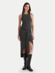 Patrizia Pepe Kokteilikleit 2A2990/J340-K478 Must Regular Fit