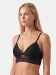 HUGO Bralette rinnahoidja 50570655 Must