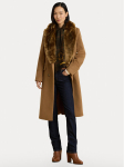 LAUREN RALPH LAUREN Villane mantel 297P23450001 Helepruun Oversize
