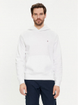 Tommy Hilfiger Pluus Flag Logo MW0MW34266 Valge Regular Fit