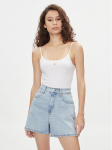 Tommy Jeans Bodi Essential DW0DW17993 Valge Slim Fit M