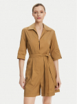 Max Mara Beachwear Kombinesoon Canard 2516241019 Pruun Regular Fit