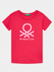 United Colors Of Benetton T-s&auml;rk 3096G10D7 Roosa Regular Fit