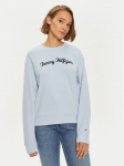 Tommy Hilfiger Pluus Modern Script WW0WW42615 Sinine Regular Fit