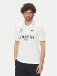 La Martina Polo s&auml;rk Yeshayahu MAP320 PK001 Valge Regular Fit