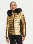LOLA CASADEMUNT Talvejope LF2401008 Kuldne Regular Fit
