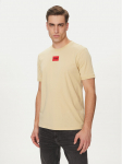 HUGO T-s&auml;rk Diragolino212 50447978 Beež Regular Fit