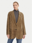 Weekend Max Mara Nahkjope Rolanda 2525446071650 Pruun Oversize XXS