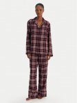 Tommy Hilfiger Pidžaama UW0UW06158 Bordoopunane Regular Fit