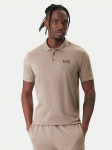 EA7 Emporio Armani Polo s&auml;rk 8NPF14 PJVQZ U6167 Beež Regular Fit XXL
