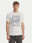 HUGO T-s&auml;rk Dlix_RB 50559696 Valge Regular Fit