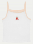 Guess Top J5GI07 KCU20 Valge Slim Fit