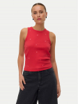 Vero Moda Top Naja 10341964 Punane Slim Fit
