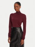 LOLA CASADEMUNT Golf MF2511013 Bordoopunane Regular Fit