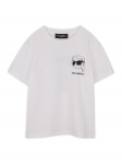 Karl Lagerfeld Kids T-s&auml;rk Z31103 S Valge Regular Fit