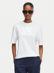 HUGO T-s&auml;rk Dashire_5 50566678 Valge Relaxed Fit