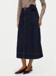 Vero Moda Teksaselik Ruth 10343067 Tumesinine A-Line Fit
