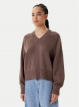 Tommy Hilfiger Kampsun WW0WW45700 Pruun Regular Fit