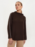 Max Mara Leisure Kampsun Fanfara 2426366178600 Pruun Regular Fit