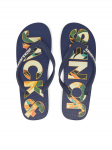 Jack & Jones Varbavahesandaalid Jfwlogo Palm Print Flip Flop Ln 12230642 Tumesinine