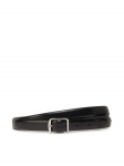 Calvin Klein Naiste p&uuml;ksirihm Slim Square Buckle Belt 2.0 K60K613235 Must 65
