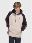 adidas Pluus SST Hooded Windbreaker IC5537 Pruun Regular Fit