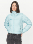 Columbia Talvejope Puffect&trade; Cropped Jacket Roheline Regular Fit M