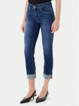 Liu Jo Teksad UF5006 D4615 Tumesinine Regular Fit