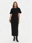 LOLA CASADEMUNT Kokteilikleit MF2516012 Must Regular Fit