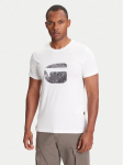 G-Star Raw T-s&auml;rk Finger Print Burger D26041-C506 Valge Regular Fit XXL