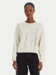 Calvin Klein Jeans Kampsun Smooth LV047E304G Beež Regular Fit