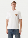 HUGO T-s&auml;rk Nalentinio 50562727 Valge Regular Fit