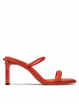 Calvin Klein Pl&auml;tud Padded Curved Stil Slide 70 HW0HW01992 Punane 38