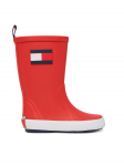 Tommy Hilfiger Kalossid Flag Rain Boot T3XC-33923-0047 S Punane