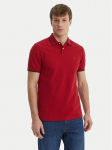 Tommy Hilfiger Polo s&auml;rk Pique MW0MW42750 Punane Regular Fit