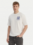 HUGO T-s&auml;rk Delel_RB 50564572 Valge Relaxed Fit